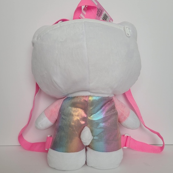 Sanrio Hello Kitty plush doll pink backpack purse New - Picture 8 of 13